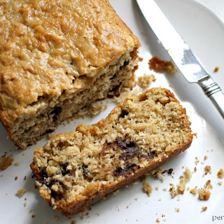 Oatmeal Chocolate Chip Quick Bread