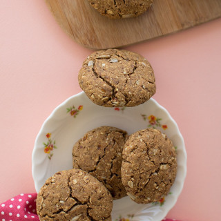Oatmeal Cookies with Flaxseed