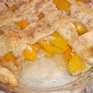 Old Fashioned Homemade Peach Cobbler
