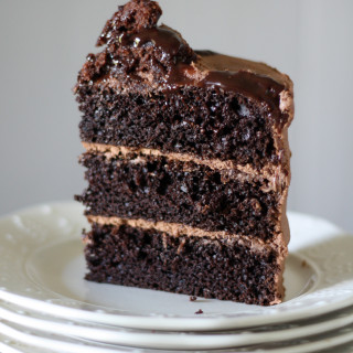 One Bowl Chocolate Cake (from scratch)