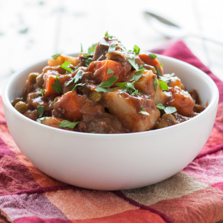 One Pot Red Wine Beef Stew