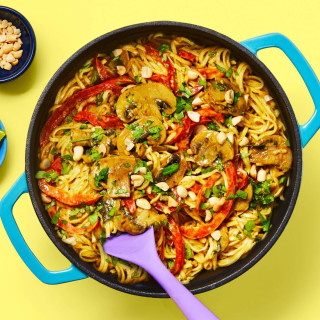 One-Pot Spicy Coconut Curry Stir-Fry