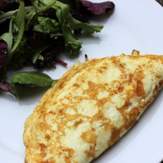 Onion Omelette  - Dairy Free