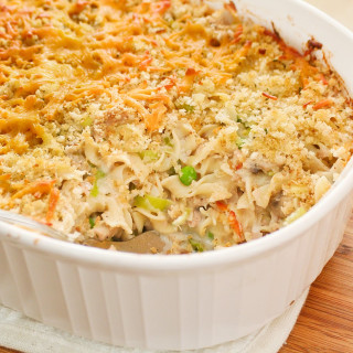Oodles of Noodles Tuna Casserole
