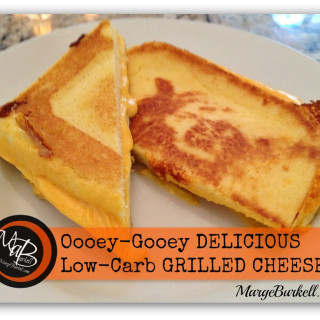 Ooey-Gooey Delicious Low Carb Grilled Cheese