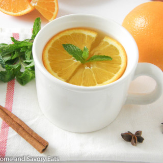 Orange Ginger Mint Tea