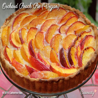 Orchard Peach Pie (Vegan)