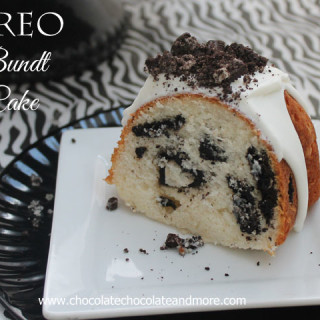Oreo Cookies and Cream Bundt Cake