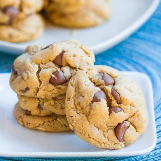 Outrageous Chocolate Chip Peanut Butter Cookies