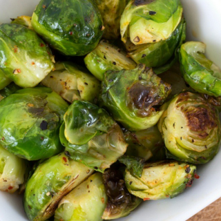 Oven Roasted Brussel Sprouts – Perfect Holiday Sidedish