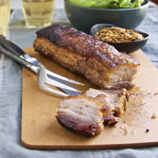Oven Roasted Crispy Pork Belly