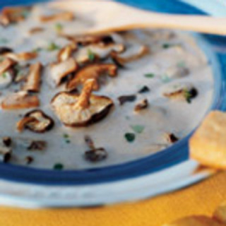 Oven-Roasted Mushroom Soup