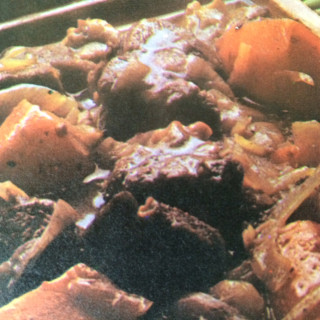 Oven Braised Beef with Burgandy