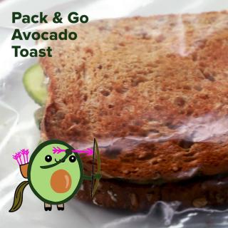 Pack And Go Avocado Toast (Sagittarius) Recipe by Tasty