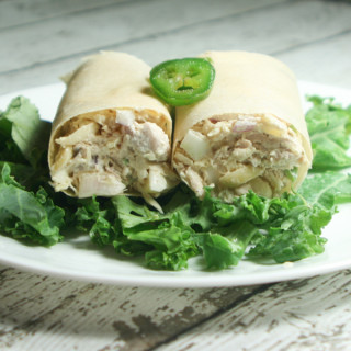 Paleo and Whole30 Chicken Salad Wraps