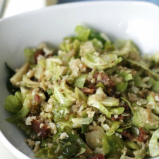 Paleo Bacon and Brussel Sprout Hash