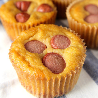 Paleo Corn Dog Muffins