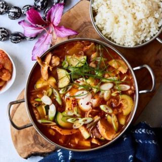 Paleo Kimchi Stew {Kimchi-jjigae}