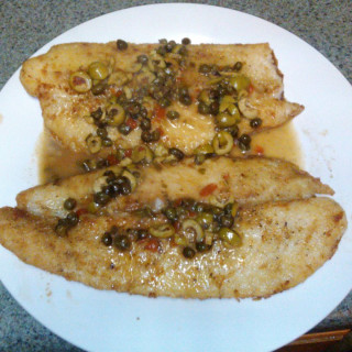 Pan Fried Fish With Lemon and Capers