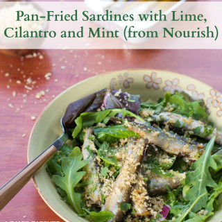 Pan-Fried Sardines with Lime, Cilantro and Mint