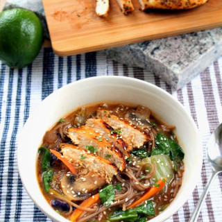 Panera’s Soba Noodle Broth Bowl with Chicken - Copy Cat Recipe