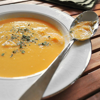 Parsnip and Sweet Potato Bisque