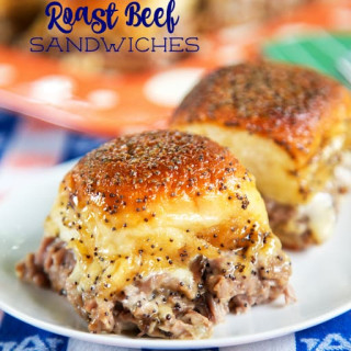 Party Roast Beef Sandwiches {Football Friday}