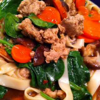 Pasta - Udon Beef Spinach Bowl