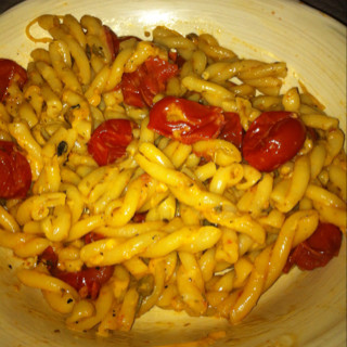 Pasta with Roasted Tomatoes and Capers