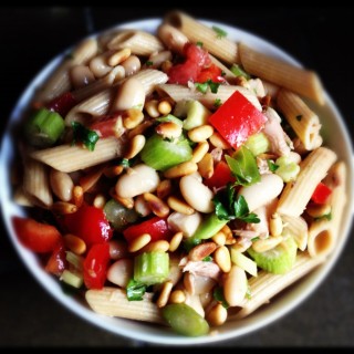 Pasta Salad with Tuna and Beans