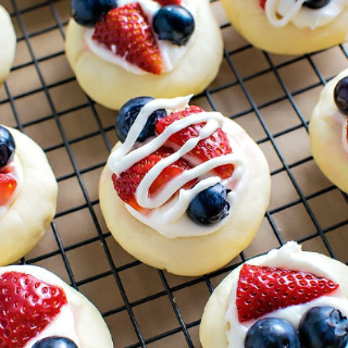 Patriotic Fruit Pie Cookies
