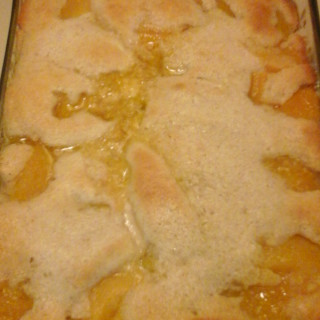 Peach Cobbler For One or Two