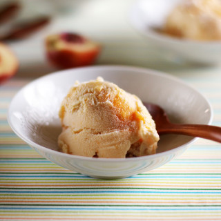 Peach Pie Ice Cream