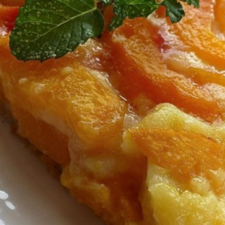 Peach Pie with Sour Cream Recipe