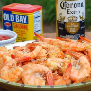 Peel n' Eat Shrimp with Homemade Cocktail Sauce