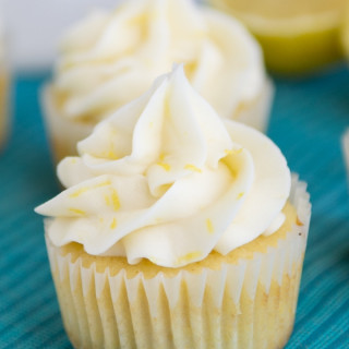 Perfect Triple Lemon Cupcakes