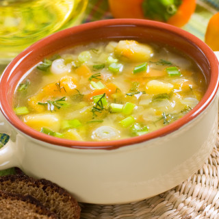 Persian Onion Soup with Orange
