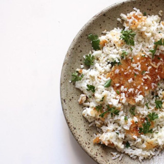 Persian-Style Rice with Golden Crust (Chelow)