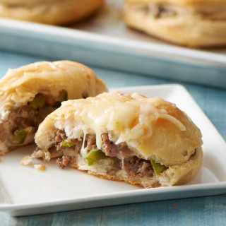 Philly Cheesesteak Biscuit Bombs