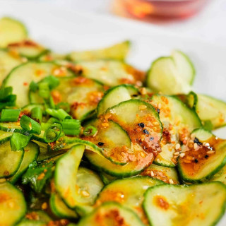 Pickled Cucumber Salad (Asian Style)