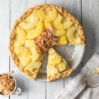 Pineapple and Coconut Pie