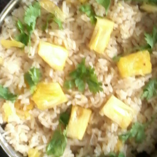 Pineapple Cilantro Rice