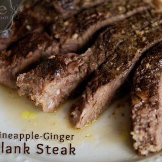 Pineapple-Ginger Flank Steak