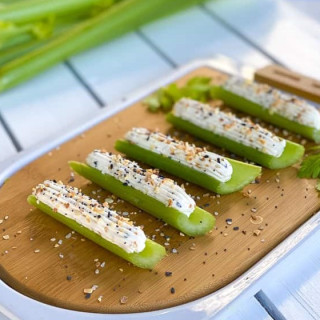 Pistachio-Stuffed Celery