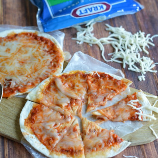 Pizza Using Flour Tortillas
