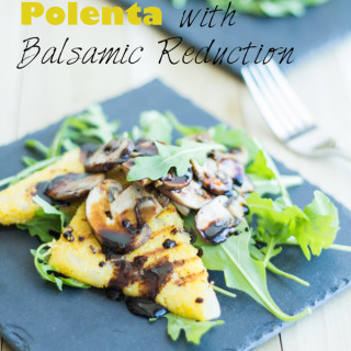 Polenta with Balsamic Reduction