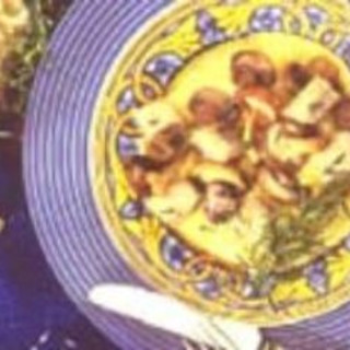 Polenta with Turkey and Mushrooms