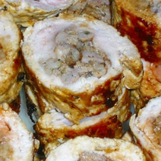 Pork and Kielbasa Rollups