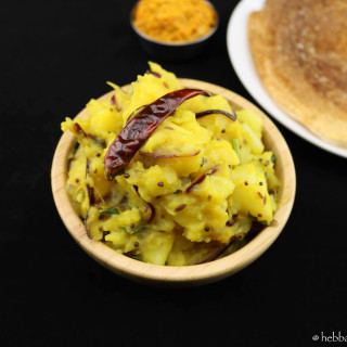 potato curry for masala dosa | aloo baji for masala dosa