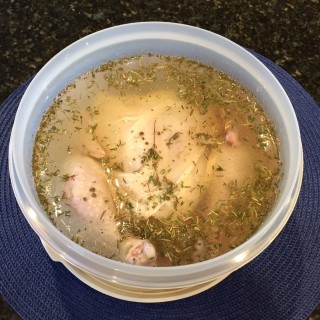 Poultry Brine with Apple Juice